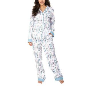 MUNKI MUNKI WOMENS DOWNHILL SKI PAJAMAS SET SIZE Medium NEW